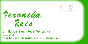 veronika reis business card